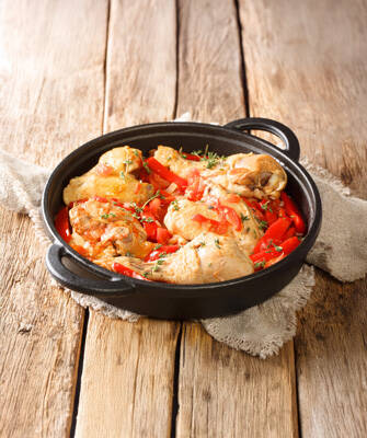 poulet-basquaise